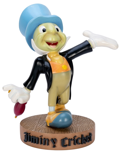  Disney Store Jiminy Cricket Figure. Disney, ca. 1990s/2000s...
