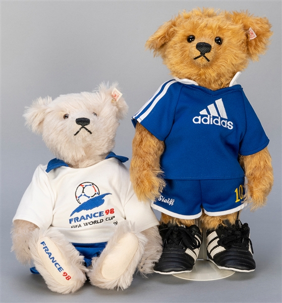  Steiff Adidas Teddy Bear. 2002. Edition of 1,500. 37cm. Gol...