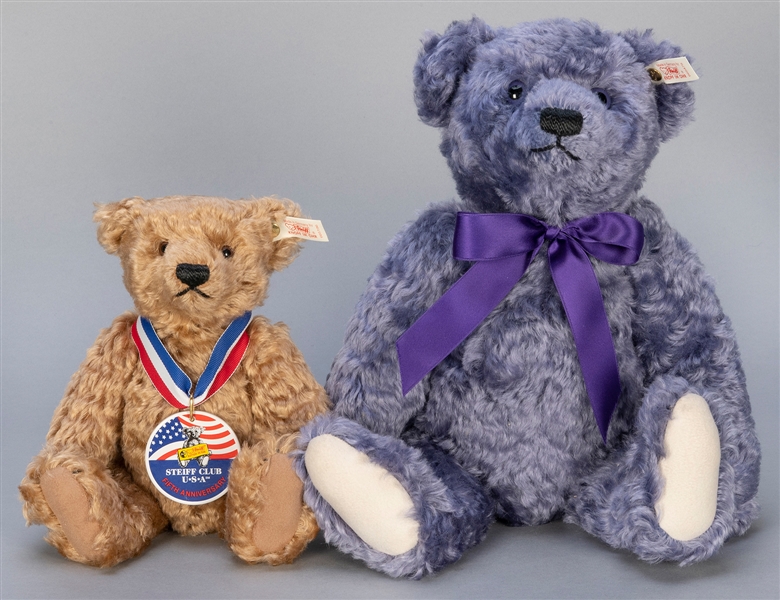  Pair of Steiff Club USA / North American Exclusive Teddy Be...