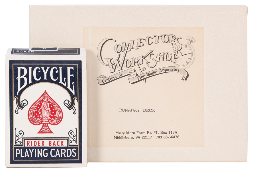  Runaway Deck. Middleburg: Collector’s Workshop, 1990s. A wi...