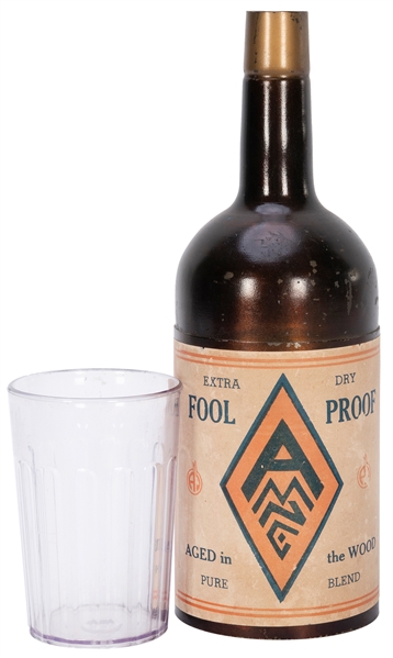  Bottleit. Colon: Abbott’s Magic, 1940s. A glass of liquid p...