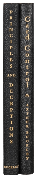  BUCKLEY, Arthur (1890-1953). A pair of volumes, including: ...