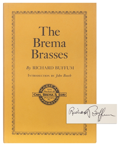  BUFFUM, Richard. The Brema Brasses. Balboa Island: Abracada...