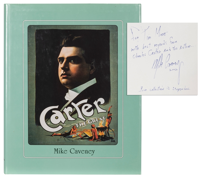  CAVENEY, Mike. Carter the Great. Pasadena: Mike Caveney’s M...