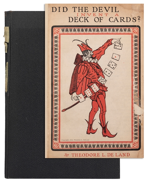  DeLAND, Theodore. Did the Devil Invent a Deck of Cards? Phi...