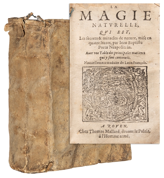  DELLA PORTA, Giambattista (1535-1615). La Magie Naturelle Q...