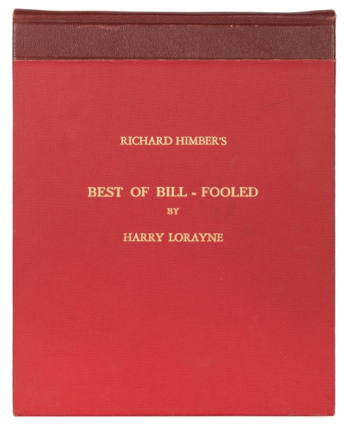  LORAYNE, Harry (b. 1926). Richard Himber’s Best of Bill - F...