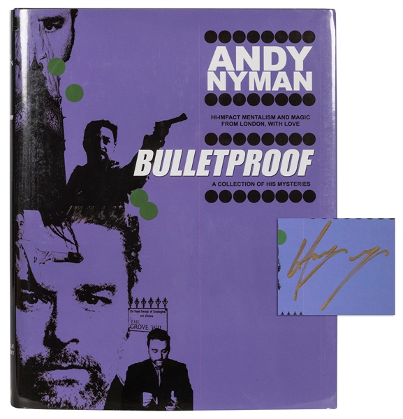  NYMAN, Andy (b. 1966). Bulletproof. [Los Angeles]: Miracle ...