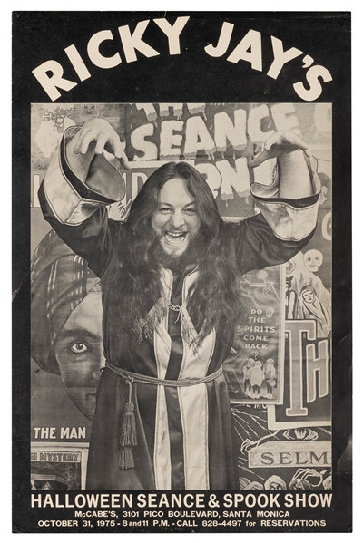  JAY, Ricky. Ricky Jay’s Halloween Séance & Spook Show. 1975...
