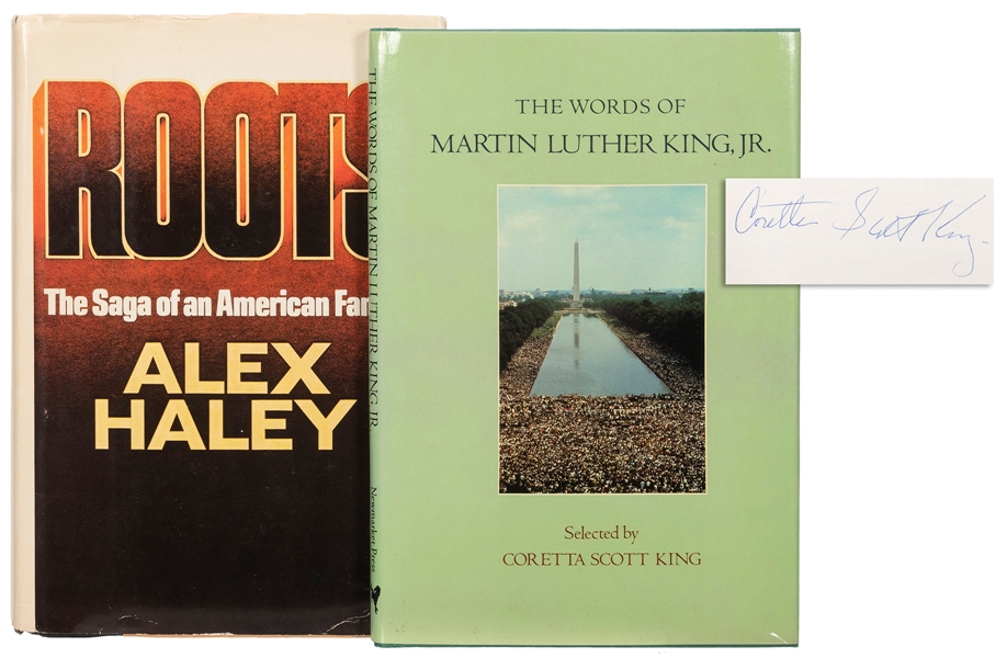  [CIVIL RIGHTS]. A pair of signed titles, including: HALEY, ...