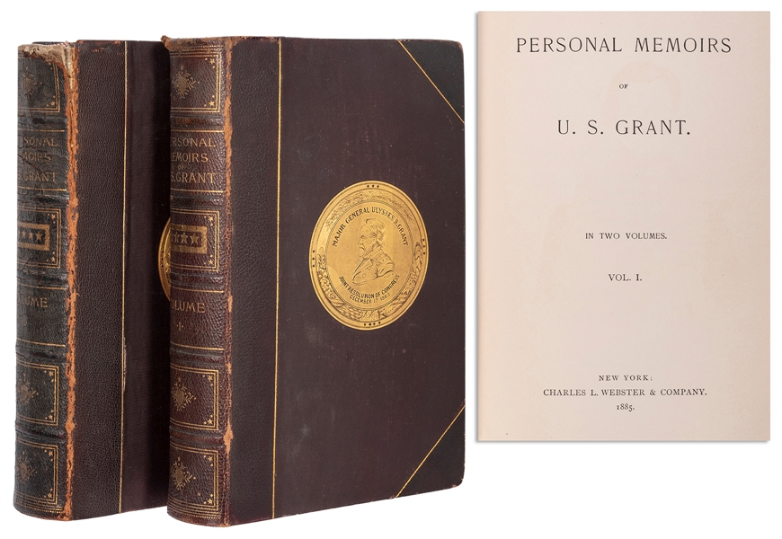  [AMERICANA]. GRANT, Ulysses S. (1822–1885). Personal Memoir...