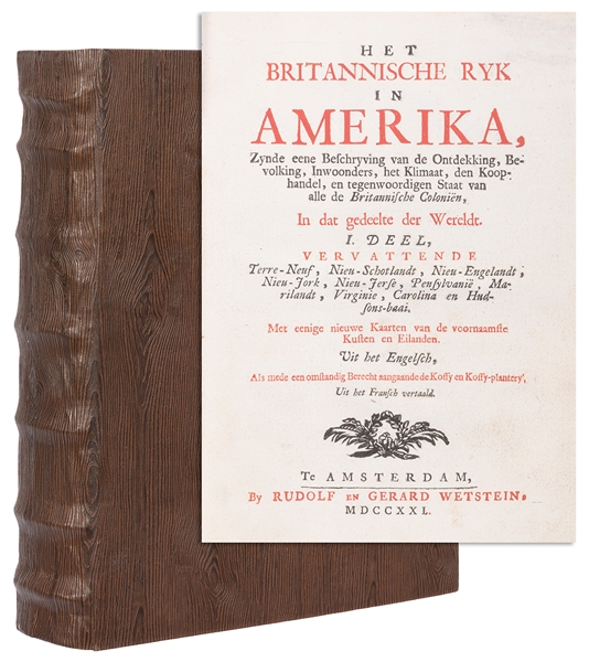  [AMERICANA]. OLDMIXON, John (1673–1742). Het Britannische R...