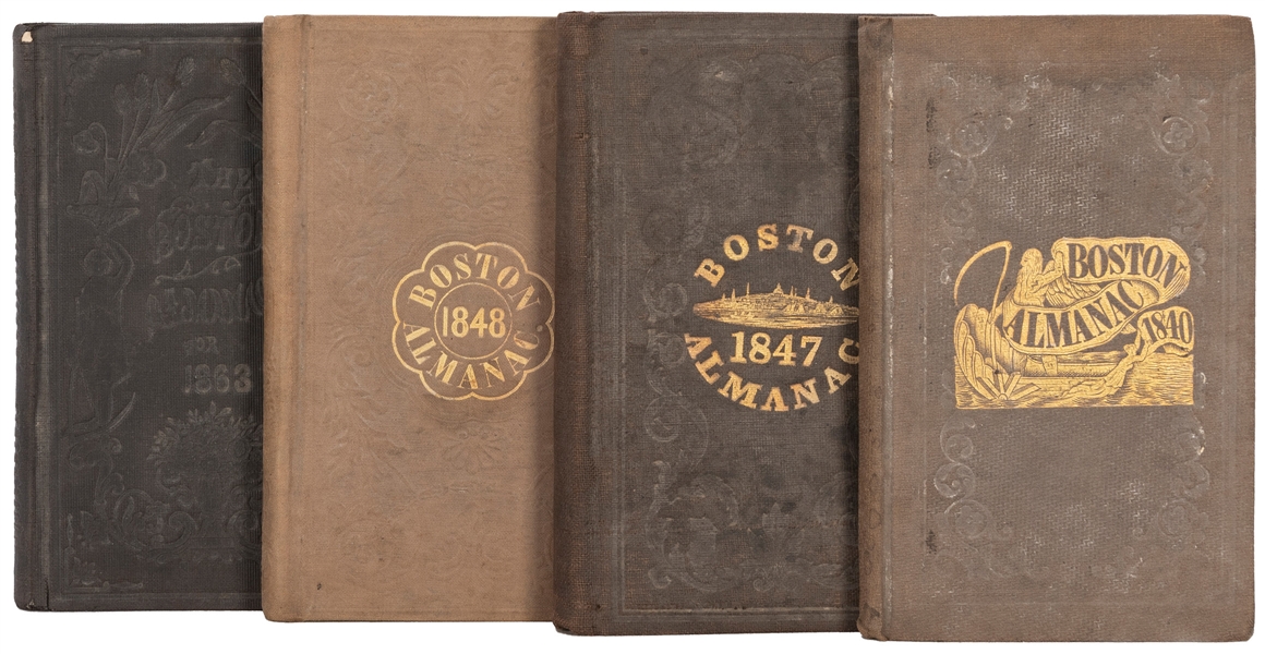  [AMERICANA]. –– [BOSTON]. DICKINSON, S.N., et al. A group o...