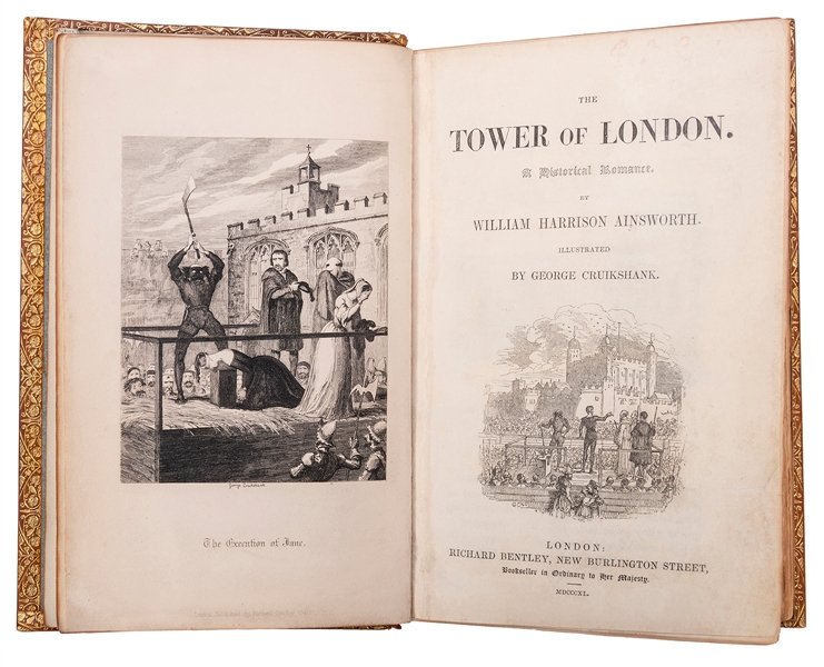  AINSWORTH, William Harrison (1805–1882). The Tower of Londo...