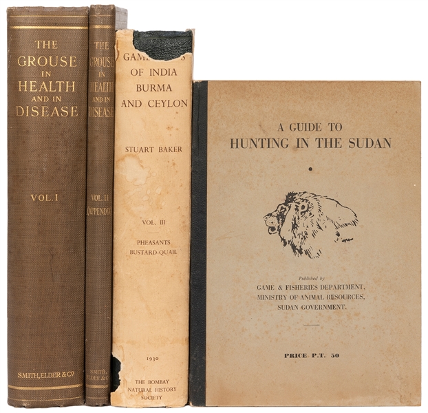  [HUNTING]. A group of 3 works, including: The Grouse in Hea...