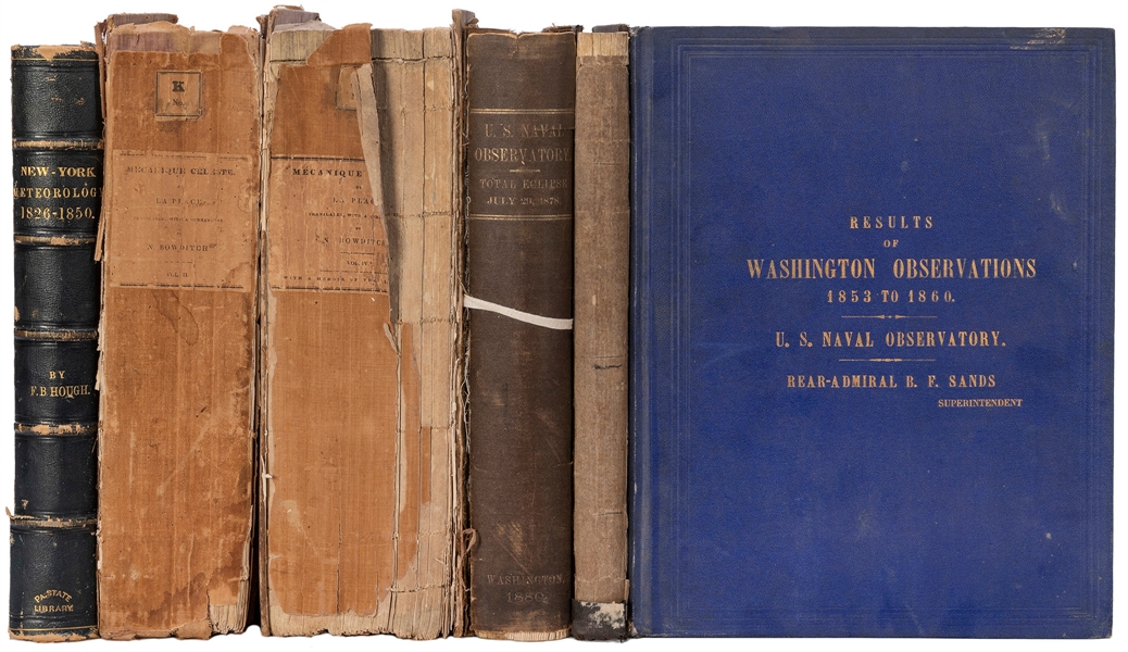  [ASTRONOMY]. A group of 6 volumes, including: HOUGH, Frankl...