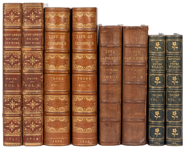  [BINDINGS]. A group of 4 works, including: TOOKE, William. ...