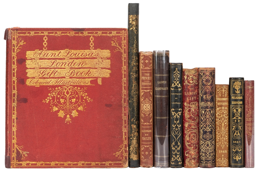  [BINDINGS]. A group of 10 gift books, including: The Good G...