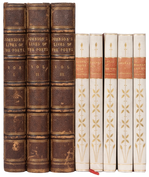  [BINDINGS]. TENNYSON, Alfred, Lord (1809–1892). [Works]. Lo...