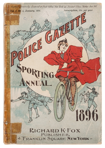  [BOXING]. AUSTIN, Sam C., editor. Police Gazette Sporting A...