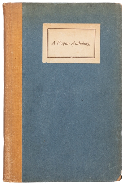  [CRANE, Hart (1899–1932)]. A Pagan Anthology. New York City...