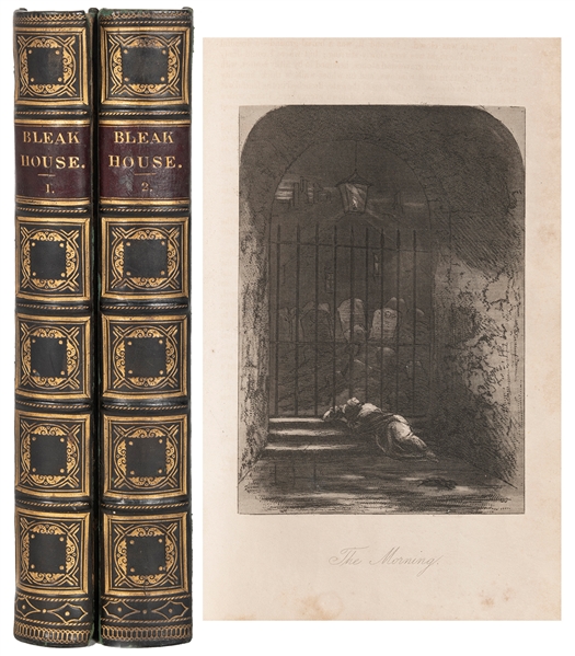  DICKENS, Charles (1812–1870). Bleak House. London: Bradbury...