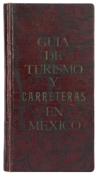  [TRAVEL]. Guia de Turismo y Garreteras en Mexico. 1937. Tal...