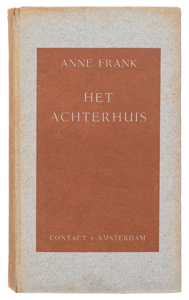  FRANK, Anne (1929–1945). Het Achterhuis. Amsterdam: Contact...