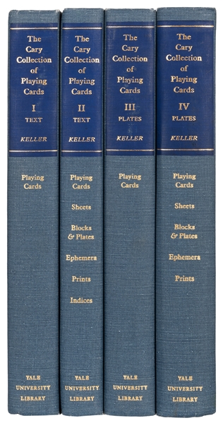  [GAMBLING]. KELLER, William. A Catalogue of the Cary Collec...