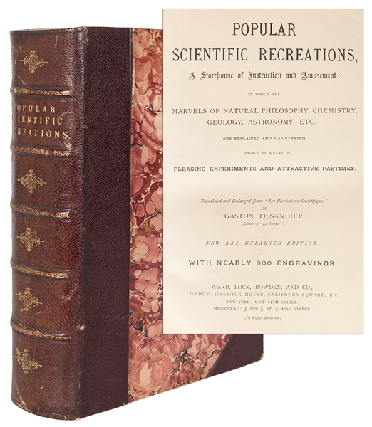  [ILLUSIONS]. TISSANDIER, Gaston (1843–1899). Popular Scient...