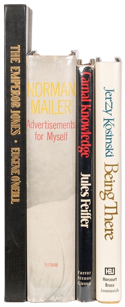  [LITERATURE]. A group of 4 signed titles, including: O’NEIL...