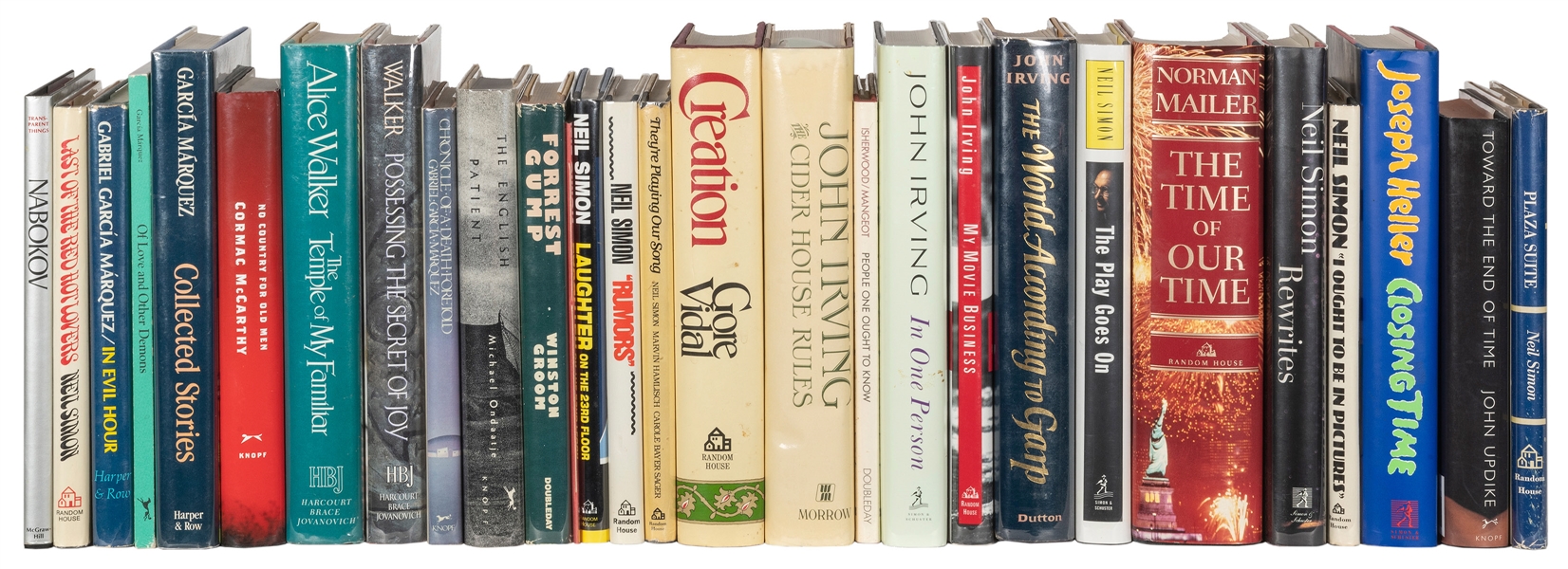  [LITERATURE]. A group of 30 modern titles, many signed, inc...