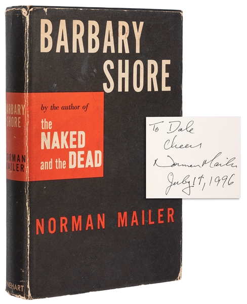  MAILER, Norman (1923–2007). Barbary Shore. New York: Rineha...