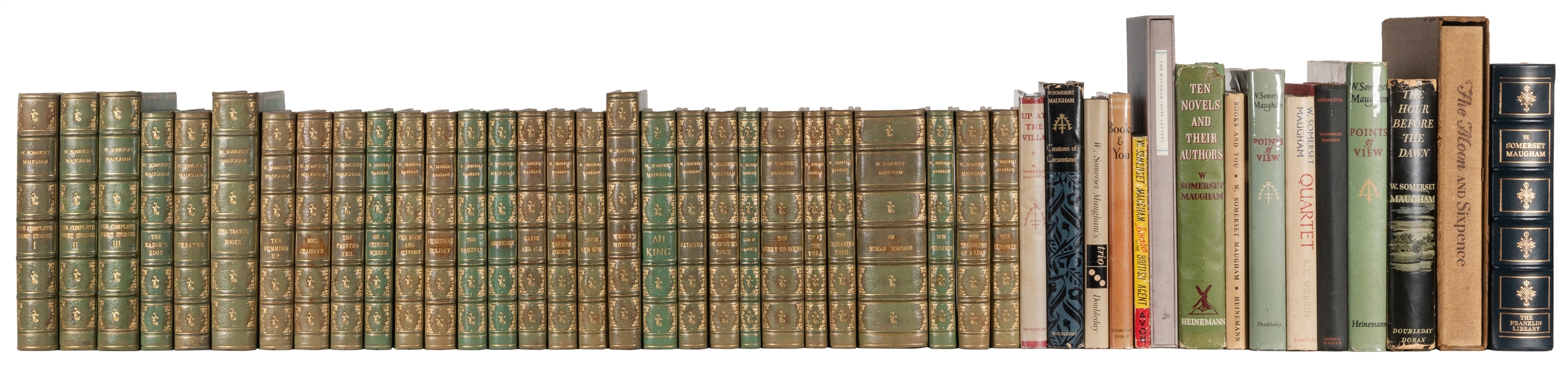  MAUGHAM, William Somerset (1874–1965). A group of 43 volume...