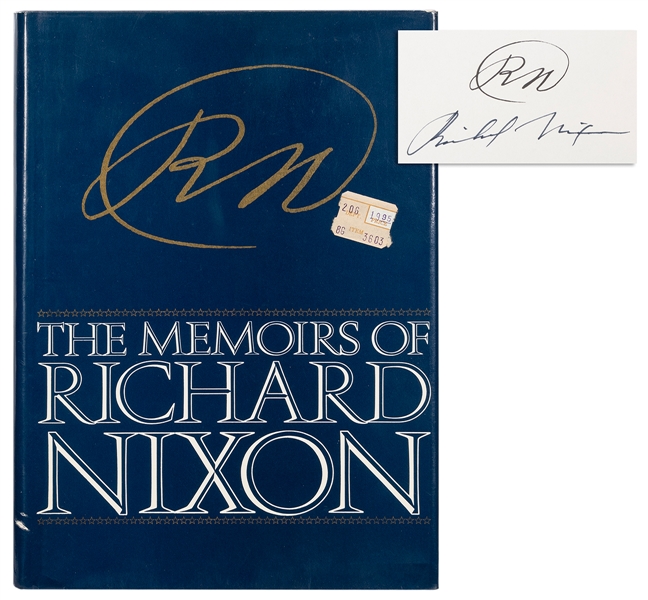  [POLITICAL]. NIXON, Richard (1913–1994). The Memoirs of… Ne...