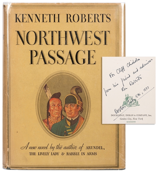  ROBERTS, Kenneth (1885–1957). Northwest Passage. Garden Cit...