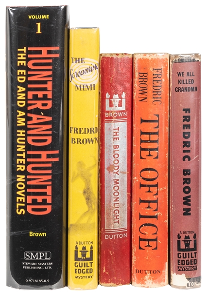  [SCIENCE FICTION]. BROWN, Fredric (1906–1972). A group of 5...