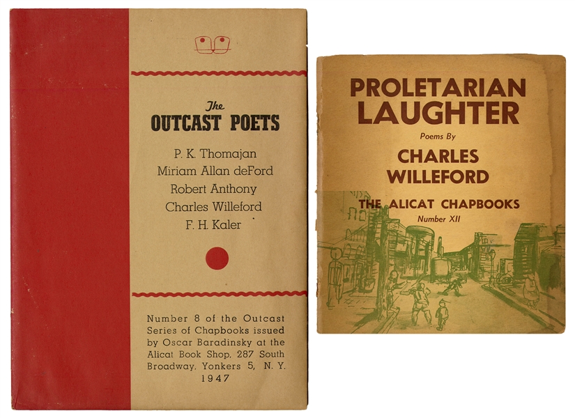  [WILLEFORD, Charles (1919–1988)]. A pair of works from the ...