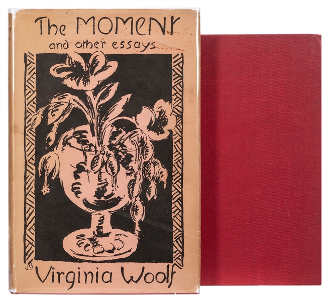  WOOLF, Virginia (1882–1941). The Moment and Other Essays. L...