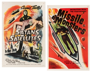  Satan’s Satellites / Missile Monsters. Republic, 1958. Two ...