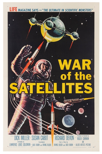  War of the Satellites. Allied Artists, 1958. One-sheet (41 ...