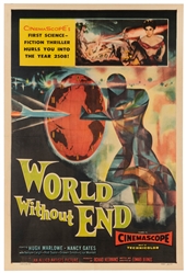  World Without End. Allied Artists, 1956. One-sheet (40 ¾ x ...