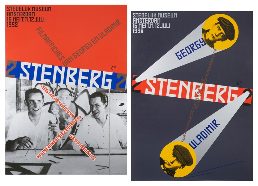  ESCHER, Gielijn (b. 1945). Pair of Stenberg Brothers / Sted...