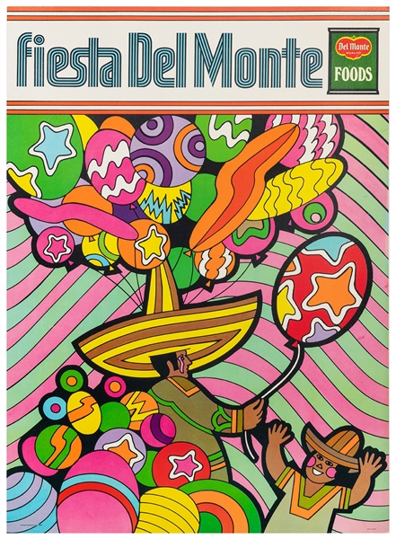  Fiesta Del Monte. Del Monte Corporation, ca. 1969. 35 x 24 ...