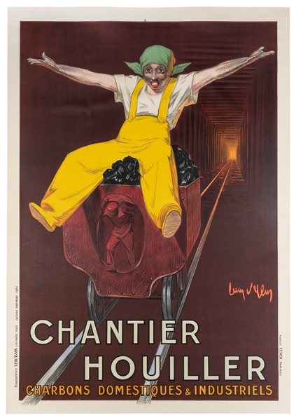  D’YLEN, Jean (1866-1938). Chantier Houiller. 1924. Paris: V...