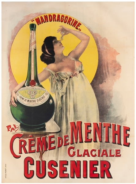  PAL (Jean de Paleologue, 1860-1942). Crème de Menthe Glacia...