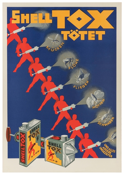  DESIGNER UNKNOWN. Shell Tox Totet [Shell Tox Kills]. Lithog...