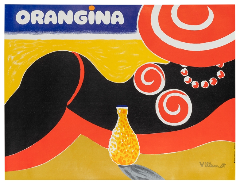  VILLEMOT, Bernard (1911-1989). Orangina. France: Createurs ...