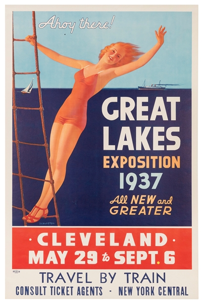  EGGLESTON, Edward Mason (1882-1941). Great Lakes Exposition...