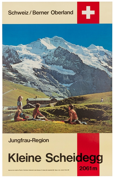  [SWITZERLAND]. Schweiz / Berner Oberland. Circa 1960s. Tour...